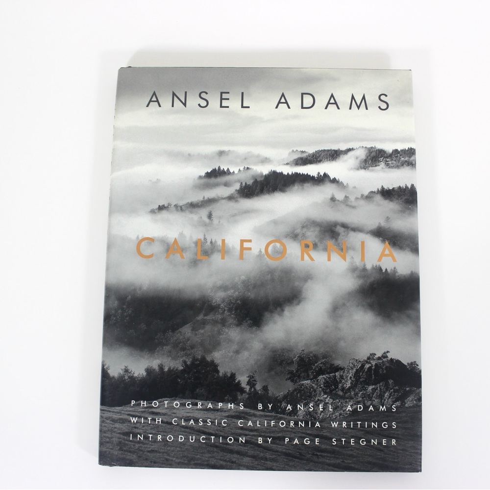 Ansel Adams California Hard Cover Book Photographs Classic California Writining